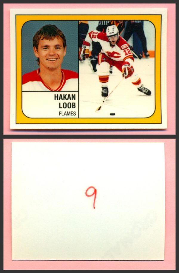 1988 PANINI 1 of 1 PROOF #9-Hakan Loob