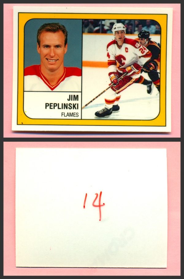 1988 PANINI 1 of 1 PROOF #14-Jim Peplinski