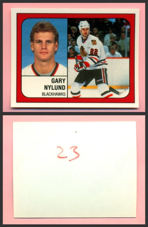 1988 PANINI 1 of 1 PROOF #23-Gary Nylund