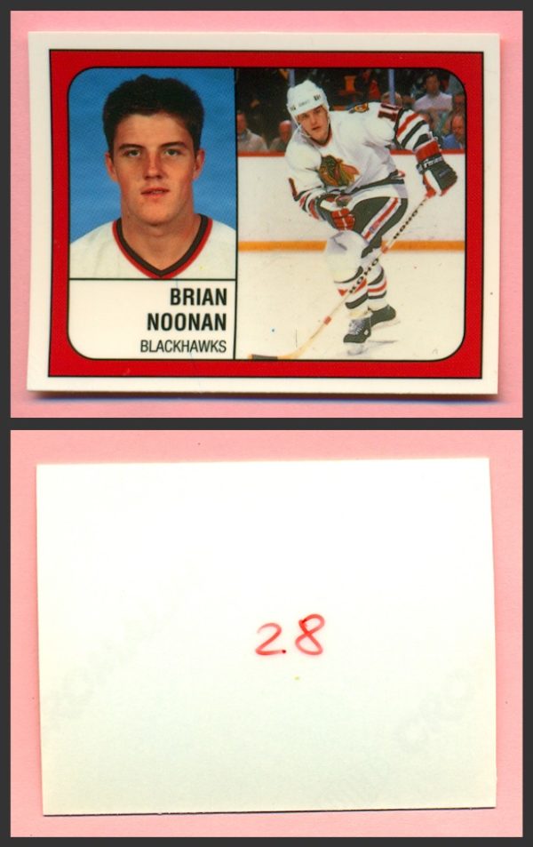 1988 PANINI 1 of 1 PROOF #28-Brian Noonan