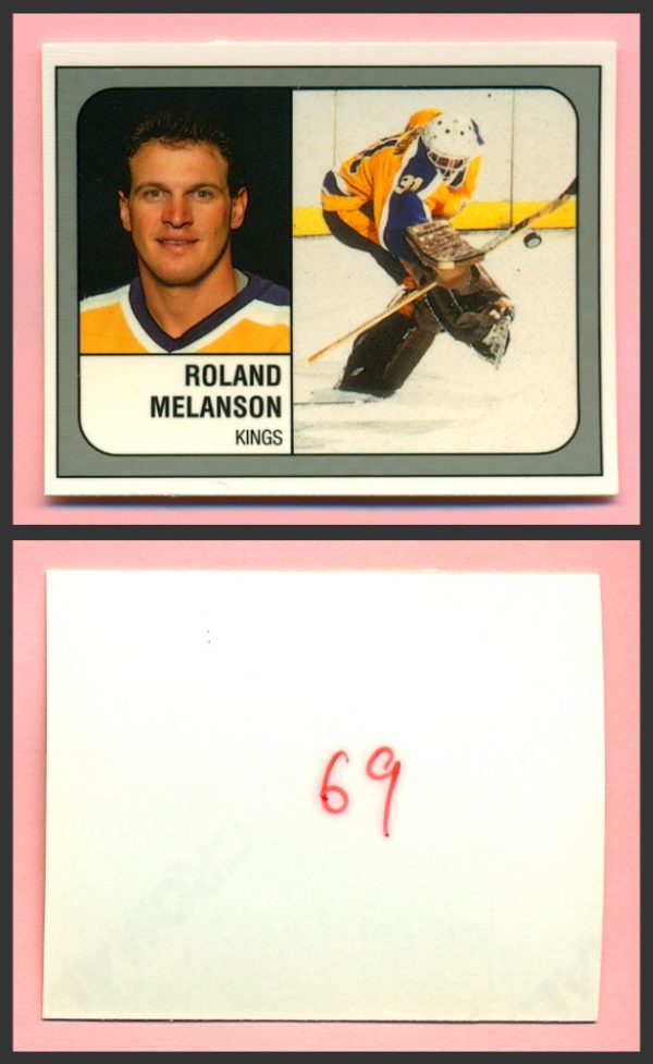 1988 PANINI 1 of 1 PROOF #69-Rollie Melanson