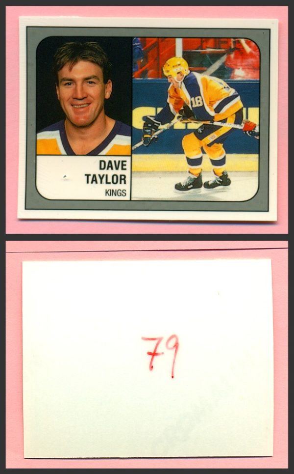 1988 PANINI 1 of 1 PROOF #79-Dave Taylor