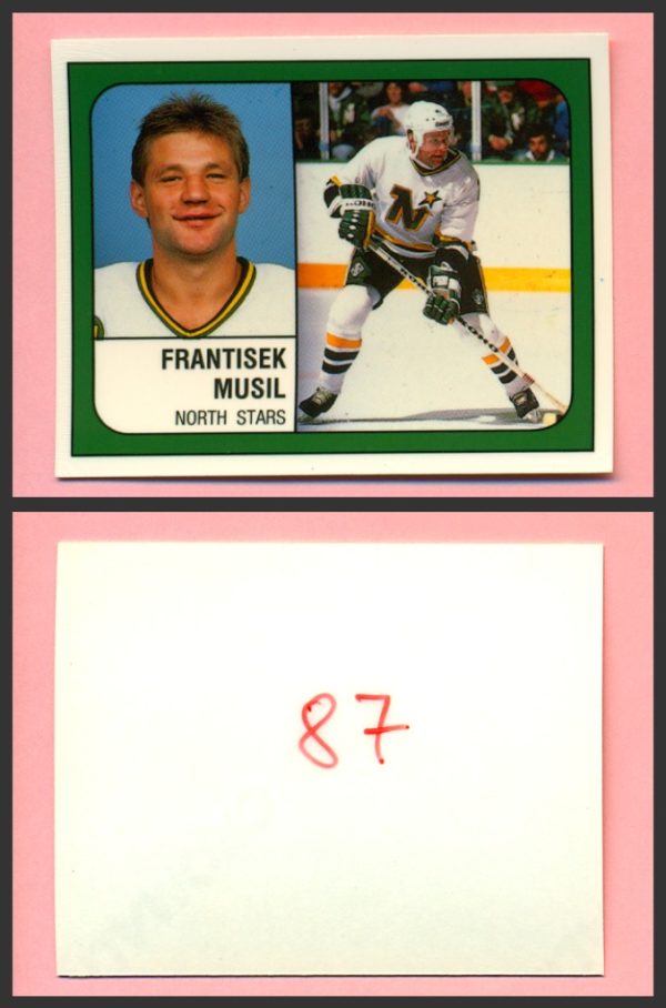 1988 PANINI 1 of 1 PROOF #87-Frank Musil