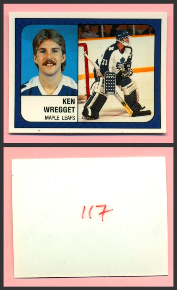 1988 PANINI 1 of 1 PROOF #117-Ken Wregget