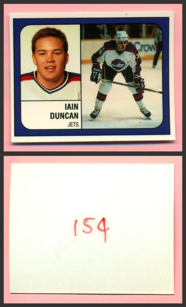 1988 PANINI 1 of 1 PROOF #154-Iain Duncan