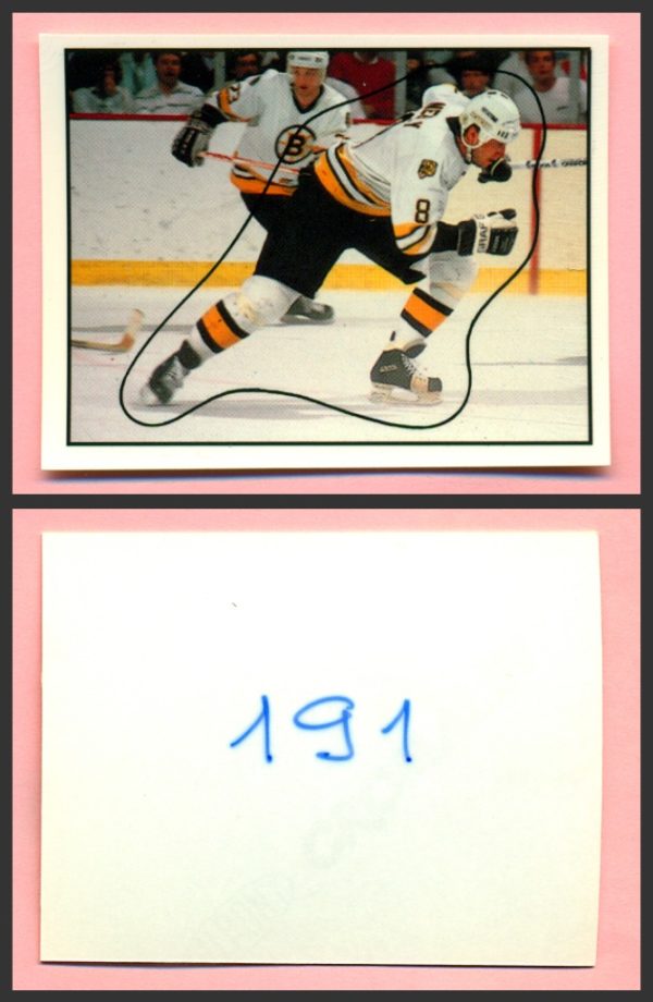 1988 PANINI 1 of 1 PROOF #191-Cam Neely