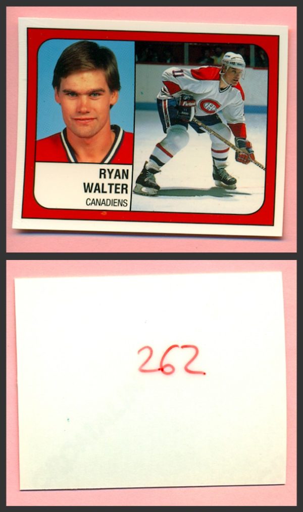 1988 PANINI 1 of 1 PROOF #262-Ryan Walter