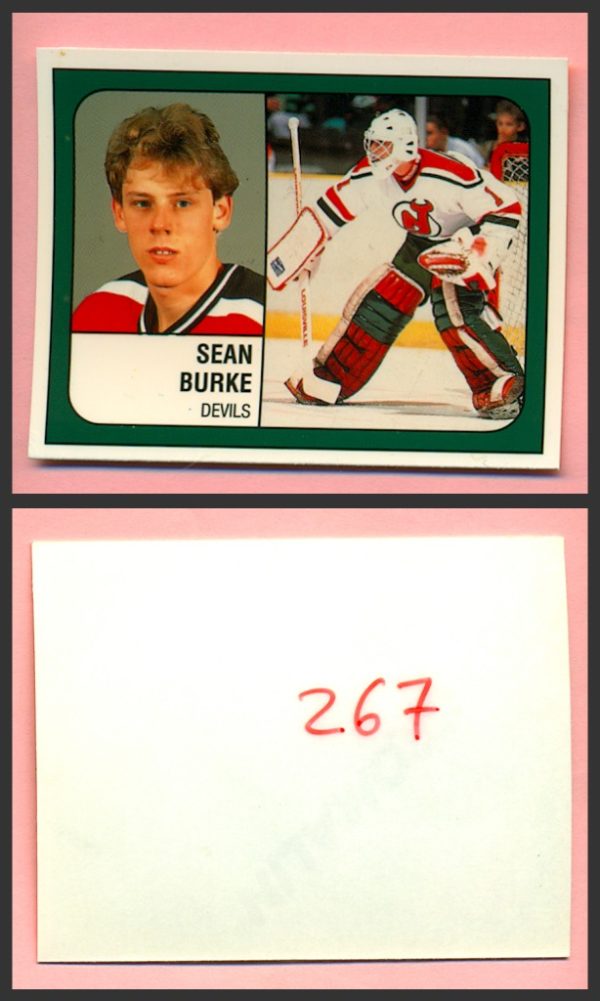 1988 PANINI 1 of 1 PROOF #267-Sean Burke