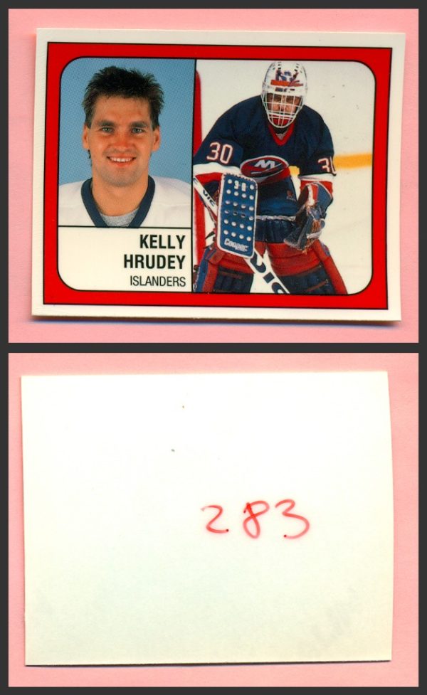 1988 PANINI 1 of 1 PROOF #283-Kelly Hrudey