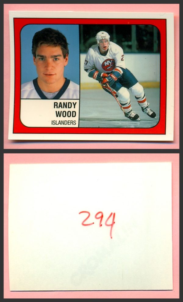 1988 PANINI 1 of 1 PROOF #294-Randy Wood