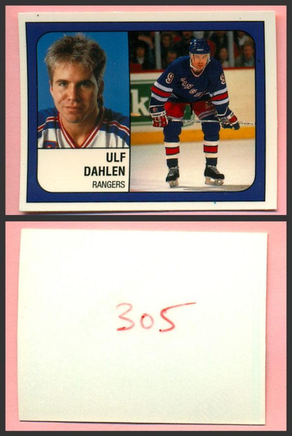 1988 PANINI 1 of 1 PROOF #305-Ulf Dahlen