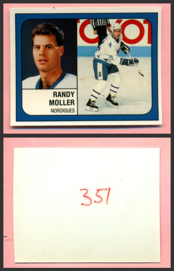 1988 PANINI 1 of 1 PROOF #351-Randy Moller