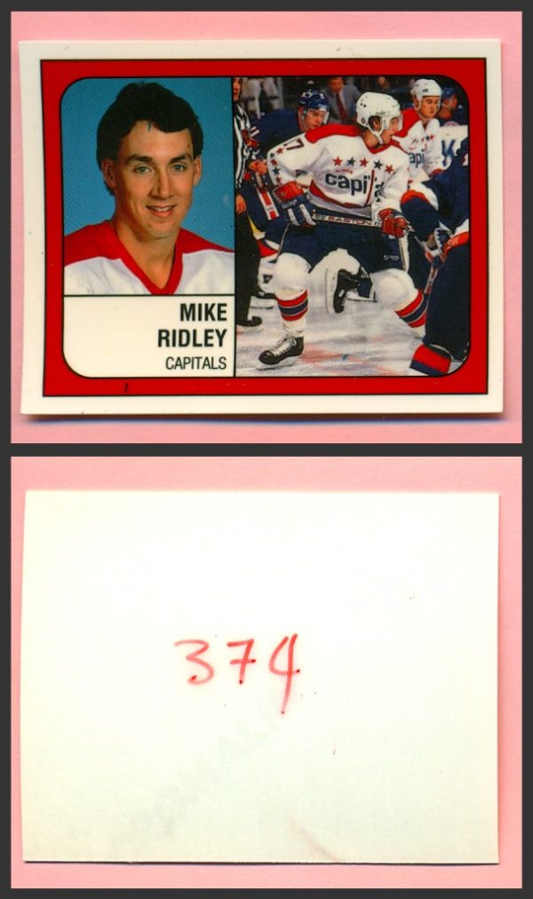 1988 PANINI 1 of 1 PROOF #374-Mike Ridley