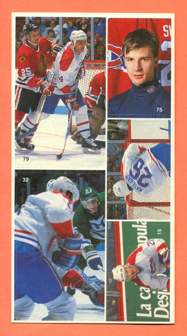 1987 Vachon Canadiens Panel #18 (7975)