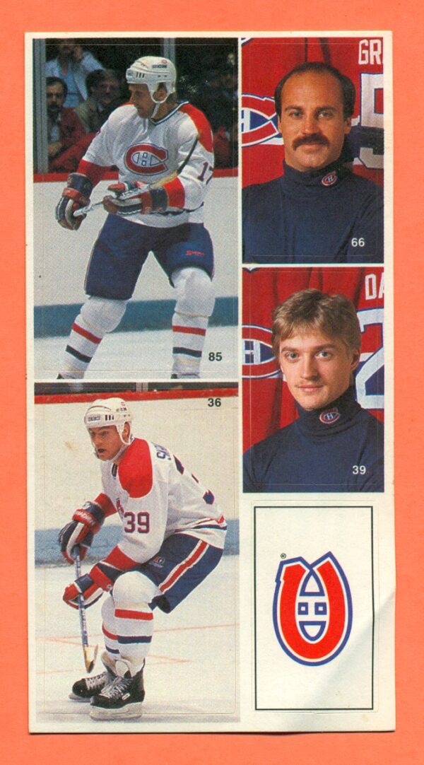 1987 Vachon Canadiens Panel #27 (8566)