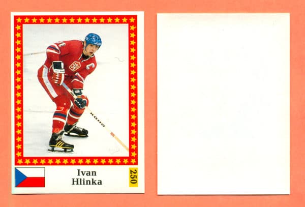 1991 Semic Czech Republic #250-Ivan Hlinka