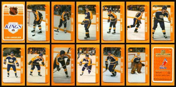 1983 Souhaits Renaissance NHL Mini Plastic Card Set of 140 Pieces - Image 4