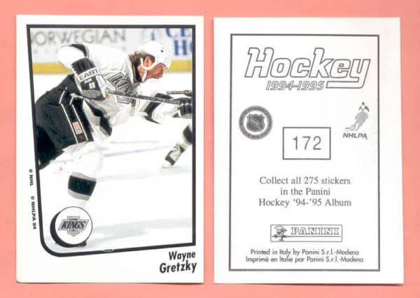 1994 PANINI #172-Wayne Gretzky