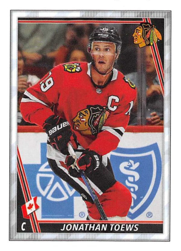 2020-21 TOPPS #109- Jonathan Toews