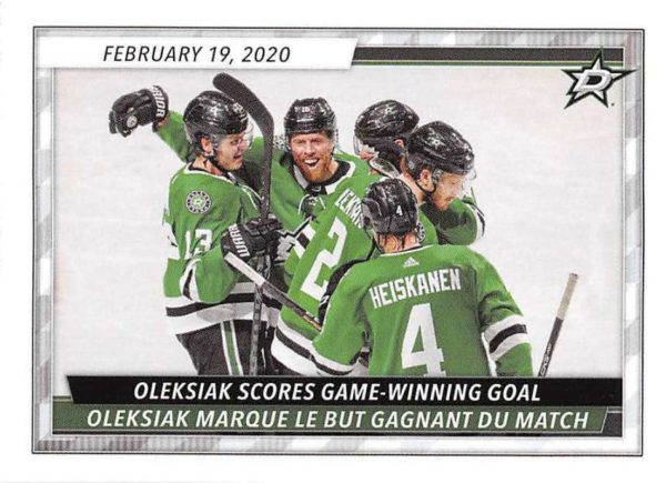 2020-21 TOPPS #155- Jamie Oleksiak