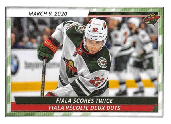 2020-21 TOPPS #240- Kevin Fiala