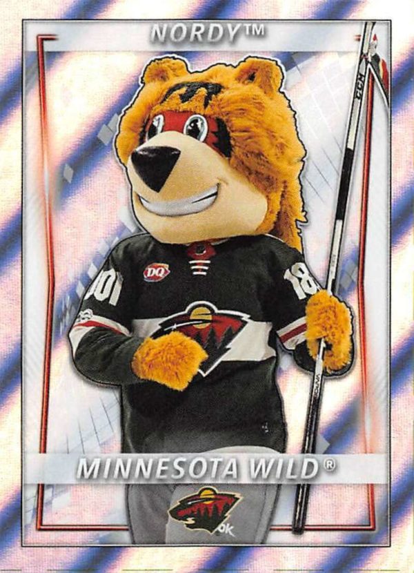 2020-21 TOPPS #241- Nordy Wild Mascot