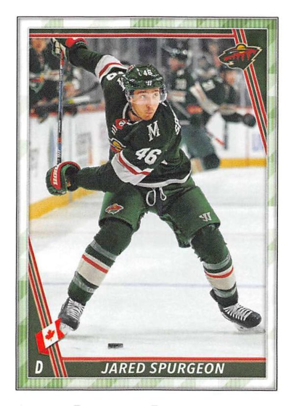 2020-21 TOPPS #250- Jared Spurgeon