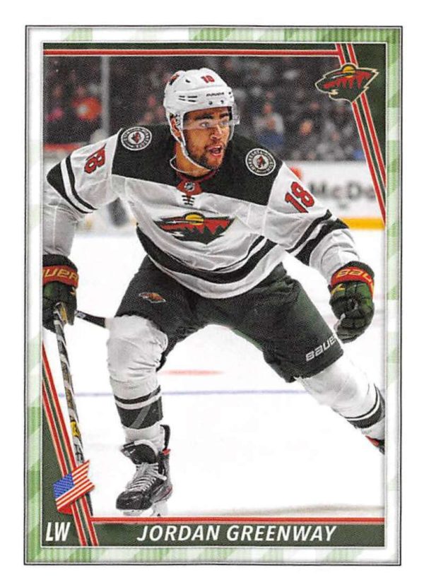 2020-21 TOPPS #253- Jordan Greenway