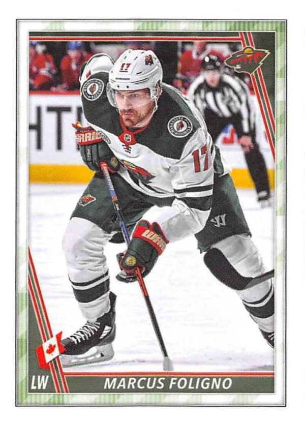 2020-21 TOPPS #255- Marcus Foligno