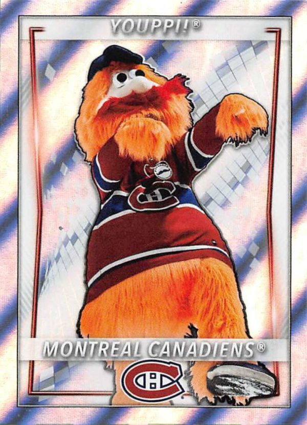 2020-21 TOPPS #258- Youppi! Canadiens Mascot