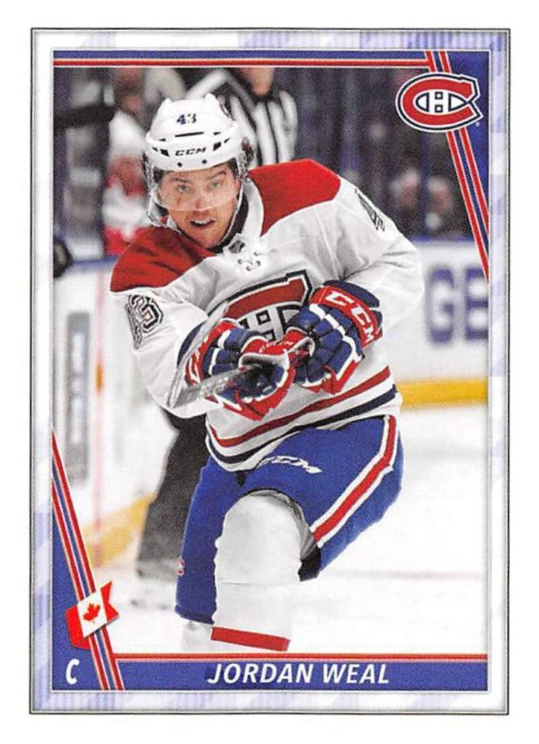 2020-21 TOPPS #272- Jordan Weal