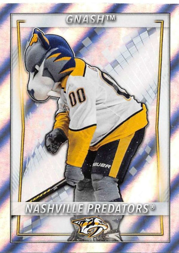 2020-21 TOPPS #275- Gnash Predators Mascot