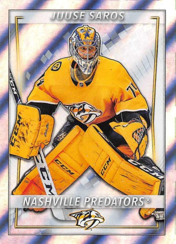 2020-21 TOPPS #277- Juuse Saros