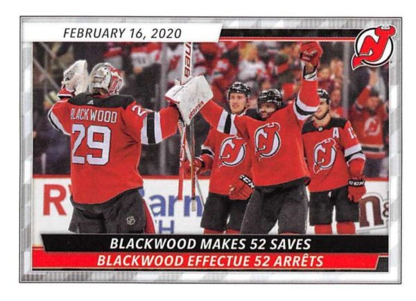 2020-21 TOPPS #291- MacKenzie Blackwood