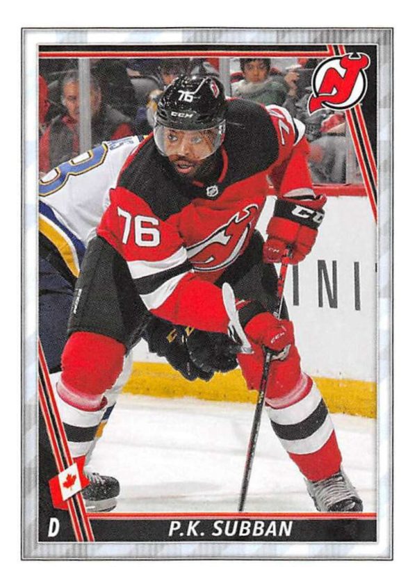 2020-21 TOPPS #306- P.K. Subban