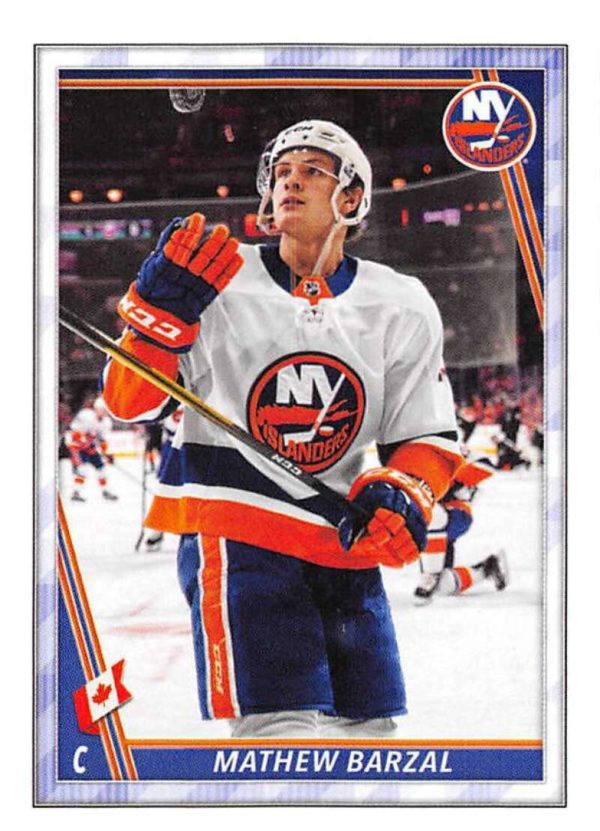 2020-21 TOPPS #312- Mathew Barzal