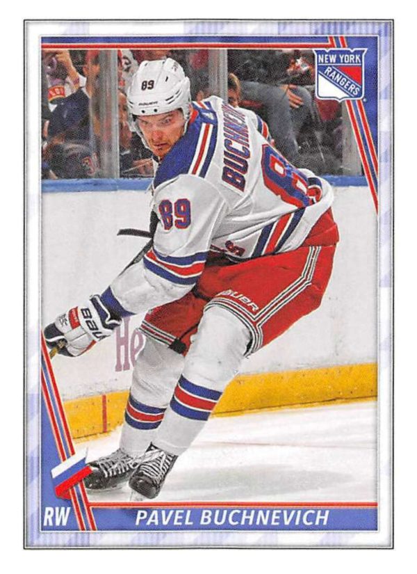 2020-21 TOPPS #334- Pavel Buchnevich