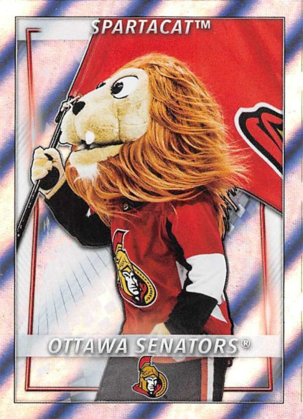 2020-21 TOPPS #343- Spartacat Senators Mascot