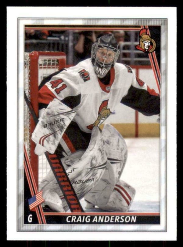 2020-21 TOPPS #348- Craig Anderson