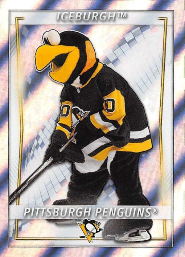 2020-21 TOPPS #377- Iceburgh Penguins Mascot