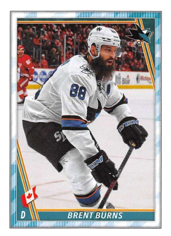 2020-21 TOPPS #397- Brent Burns