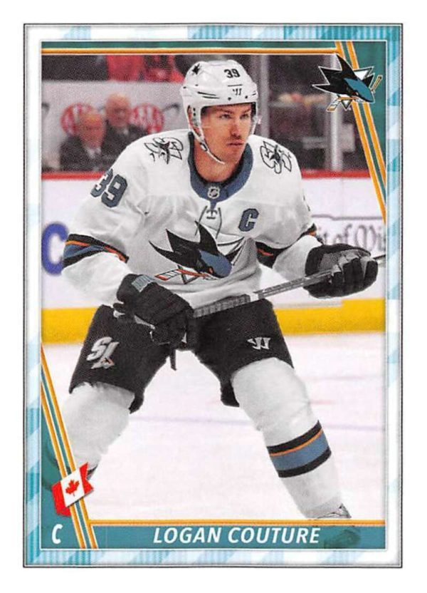 2020-21 TOPPS #402- Logan Couture