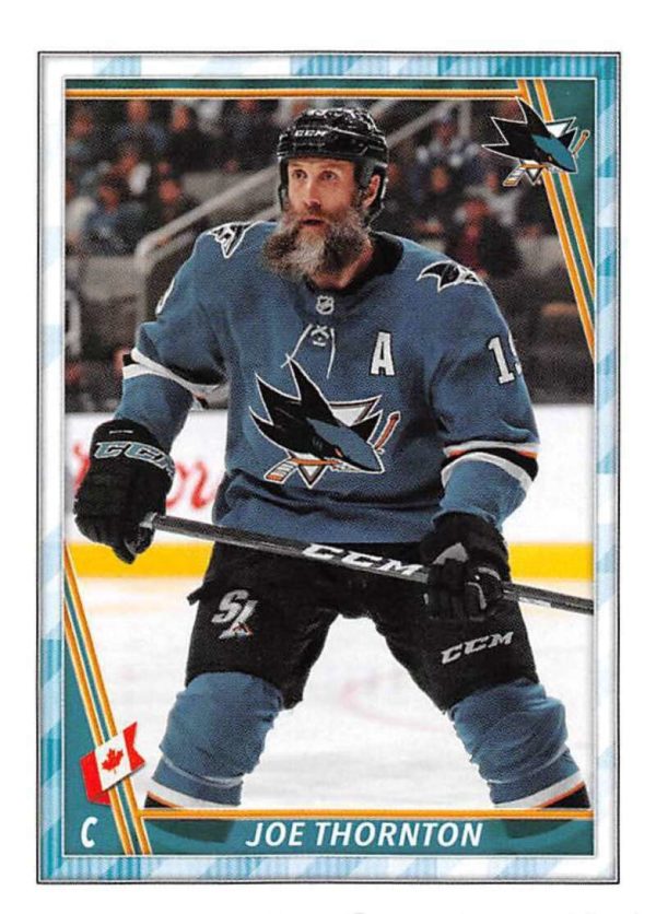 2020-21 TOPPS #405- Joe Thornton