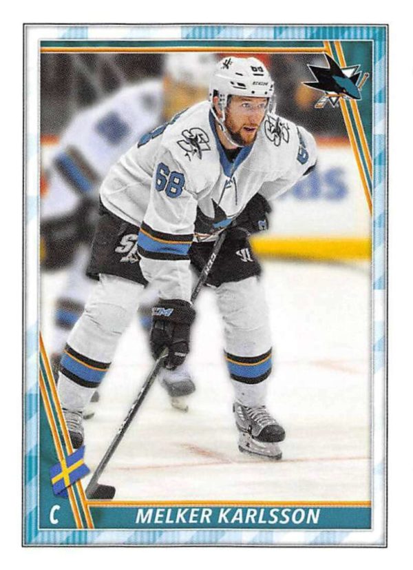 2020-21 TOPPS #408- Melker Karlsson