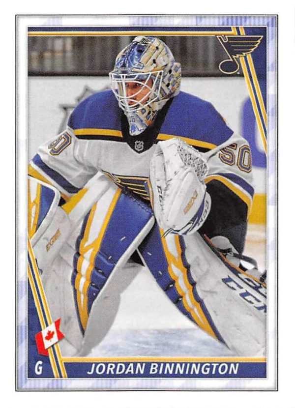 2020-21 TOPPS #416- Jordan Binnington