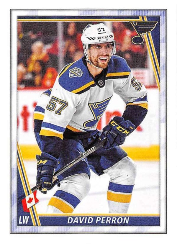 2020-21 TOPPS #417- David Perron