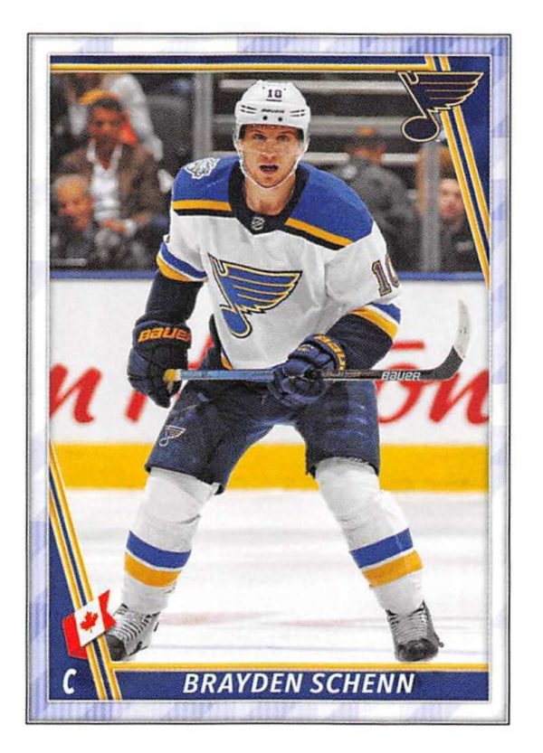 2020-21 TOPPS #418- Brayden Schenn