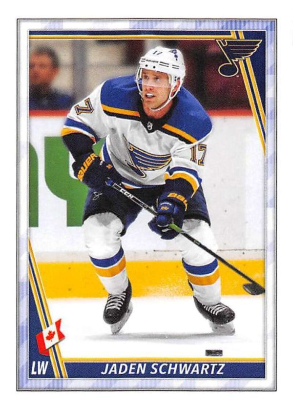 2020-21 TOPPS #419- Jaden Schwartz