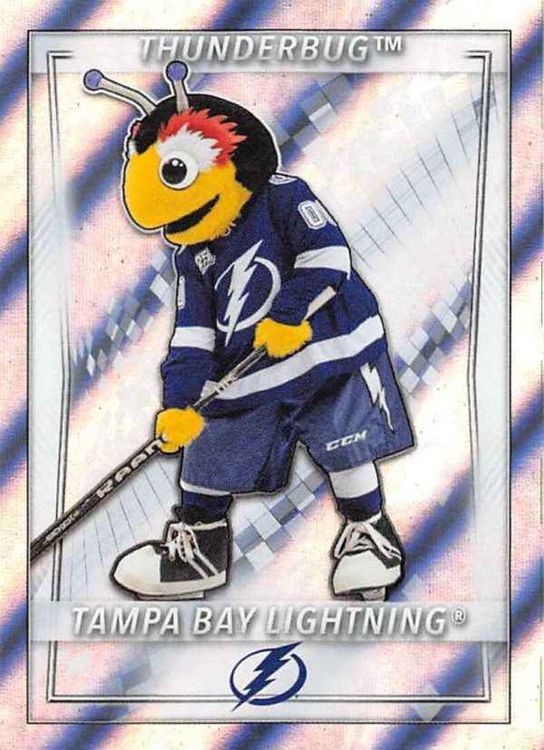 2020-21 TOPPS #428- Thunderbug Lightning Mascot