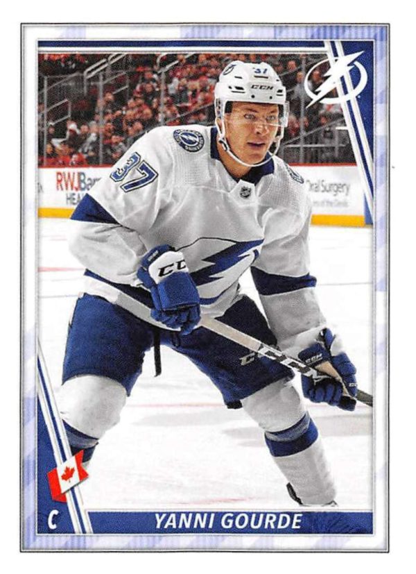 2020-21 TOPPS #442- Yanni Gourde